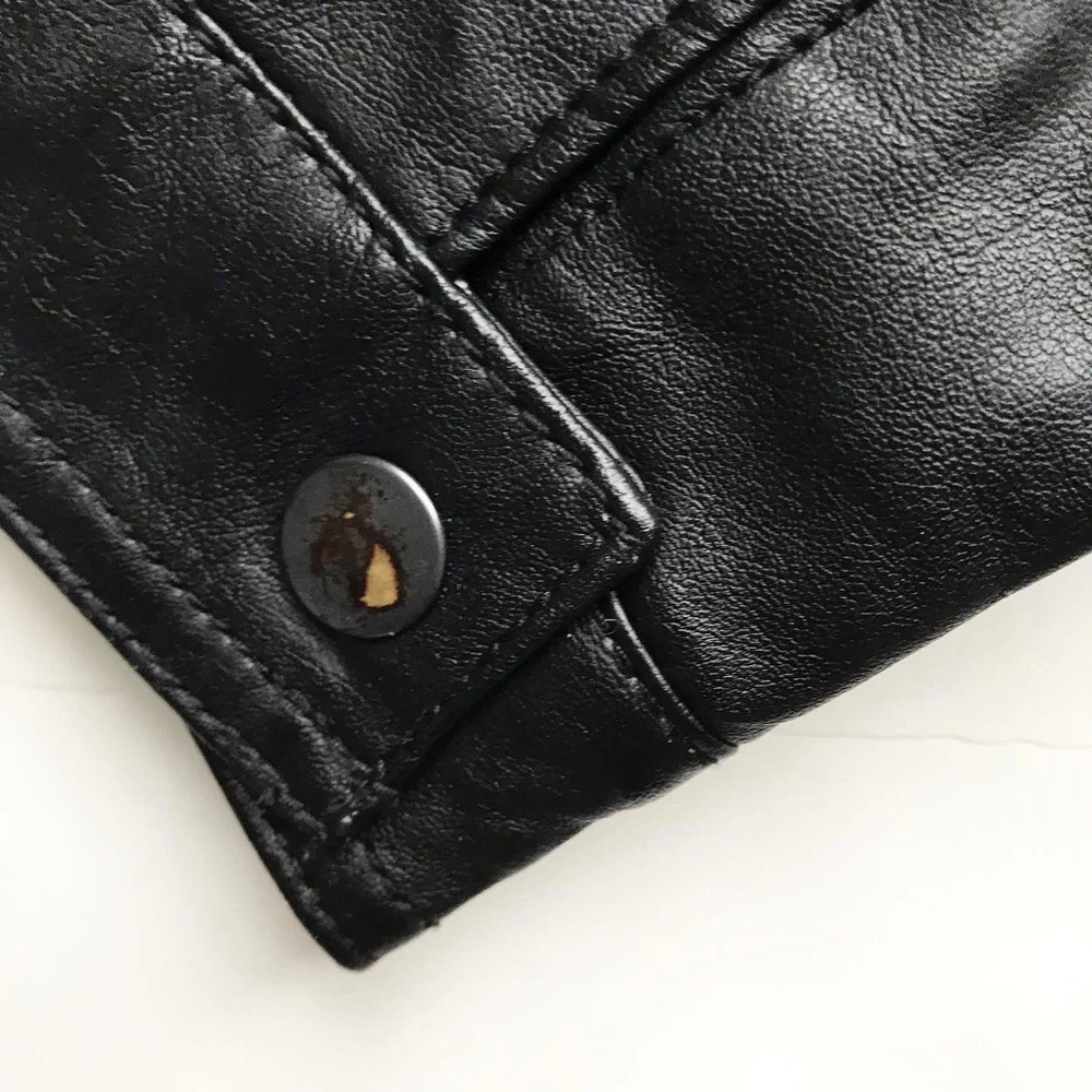 BABygap black motto mix jacket VGUC - button mark on sleeve 4T